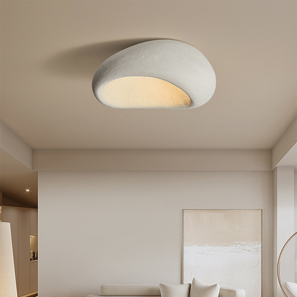 Wabi Sabi Khmara Flush Ceiling Light