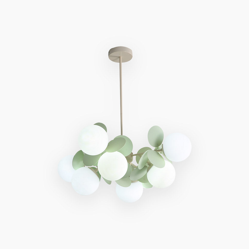 Modern Artistic Opal Colorful Branch Chandelier