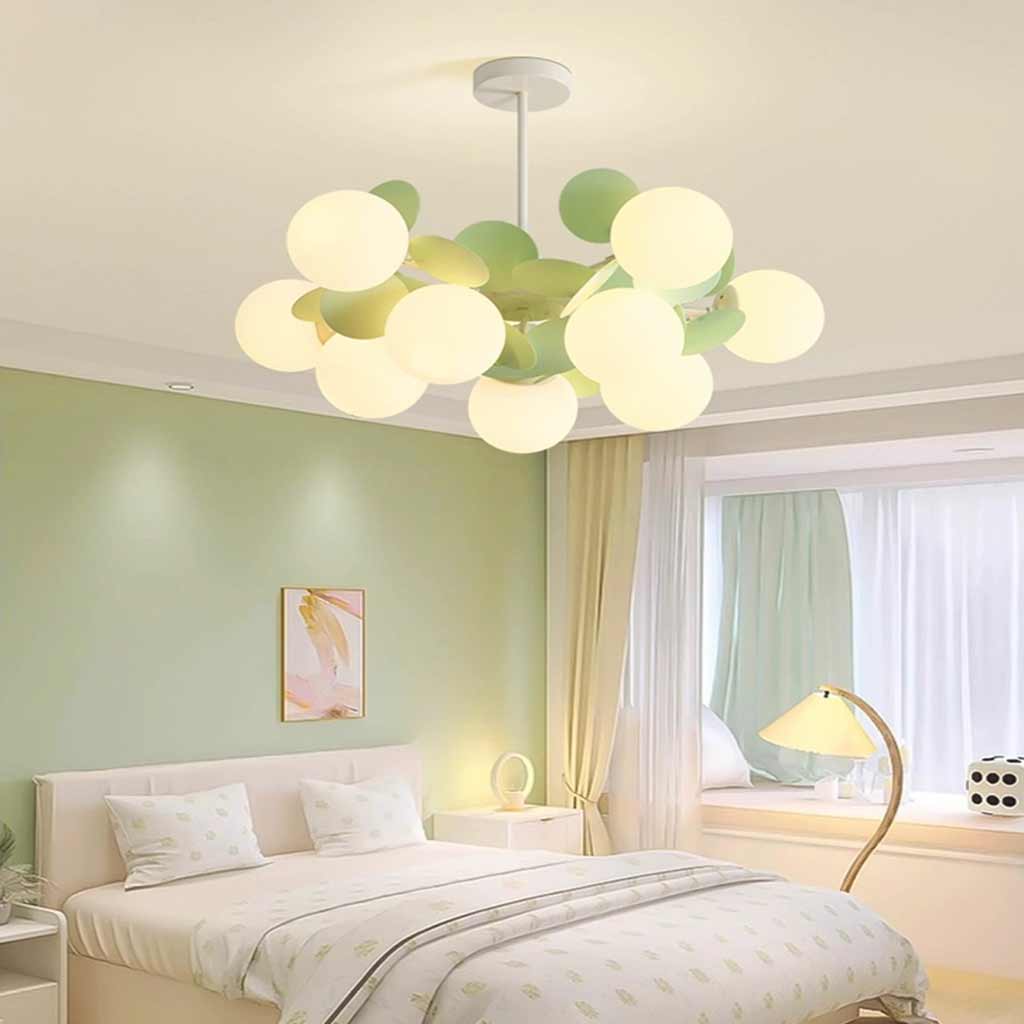 Modern Artistic Opal Colorful Branch Chandelier