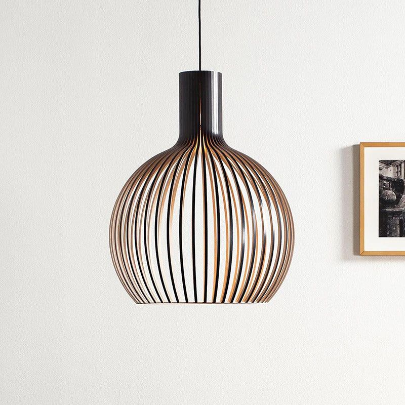 Handmade Wooden Pendant Light