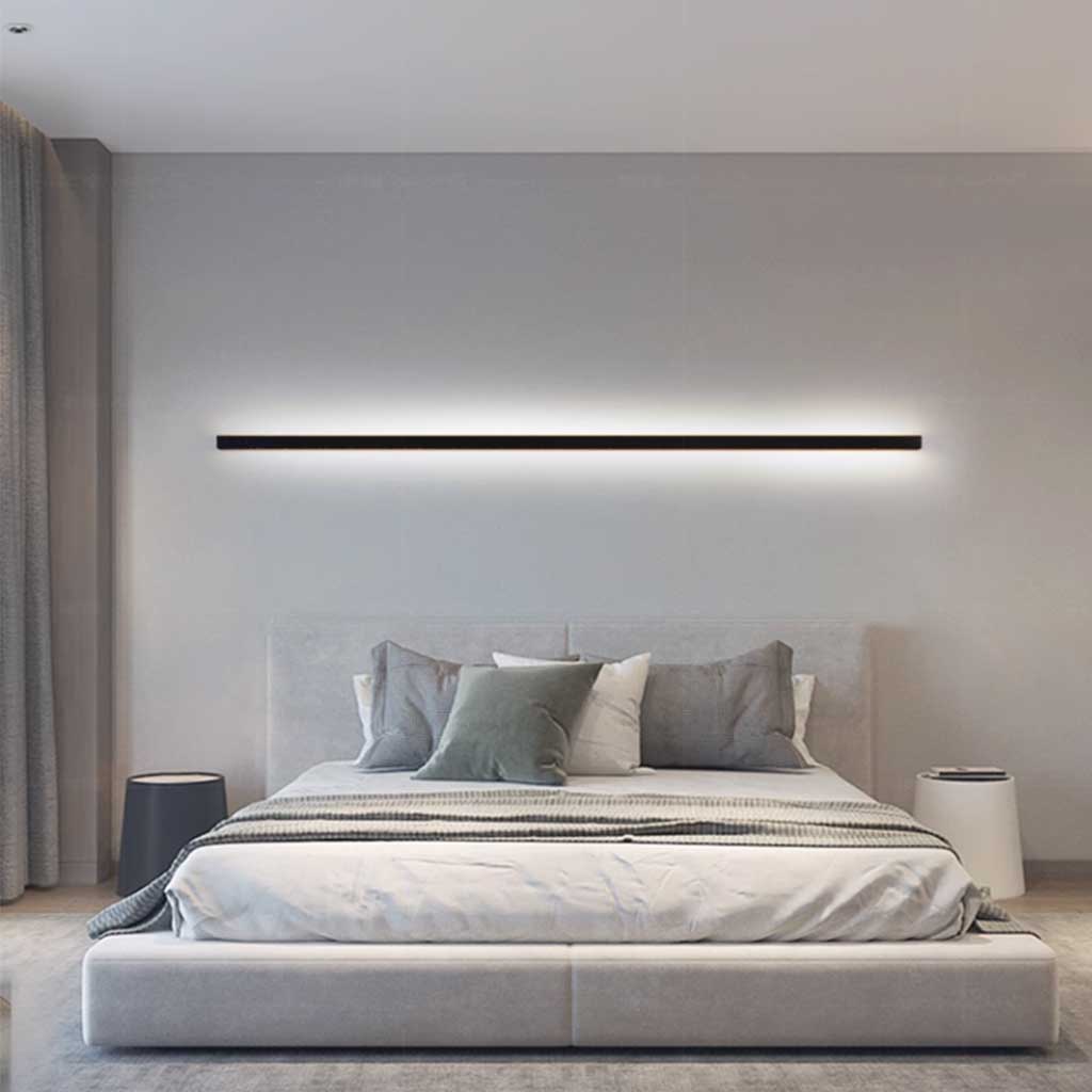 Wall Mounted Sconce Light Bar Minimalist Long Linear LED Dimmable