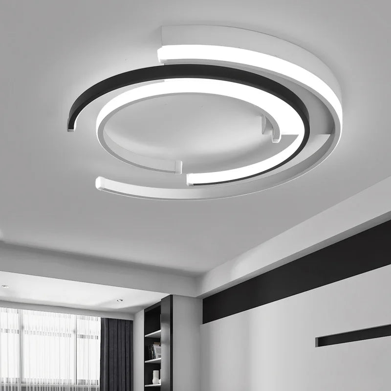 Modern LED Ceiling Light Dimmer | Designer Ceiling Lamp for Living Room