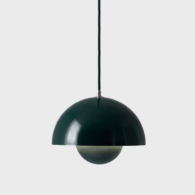 Nordic Macaron 1-Light Half-Circle Dome Pendant Light Lightz