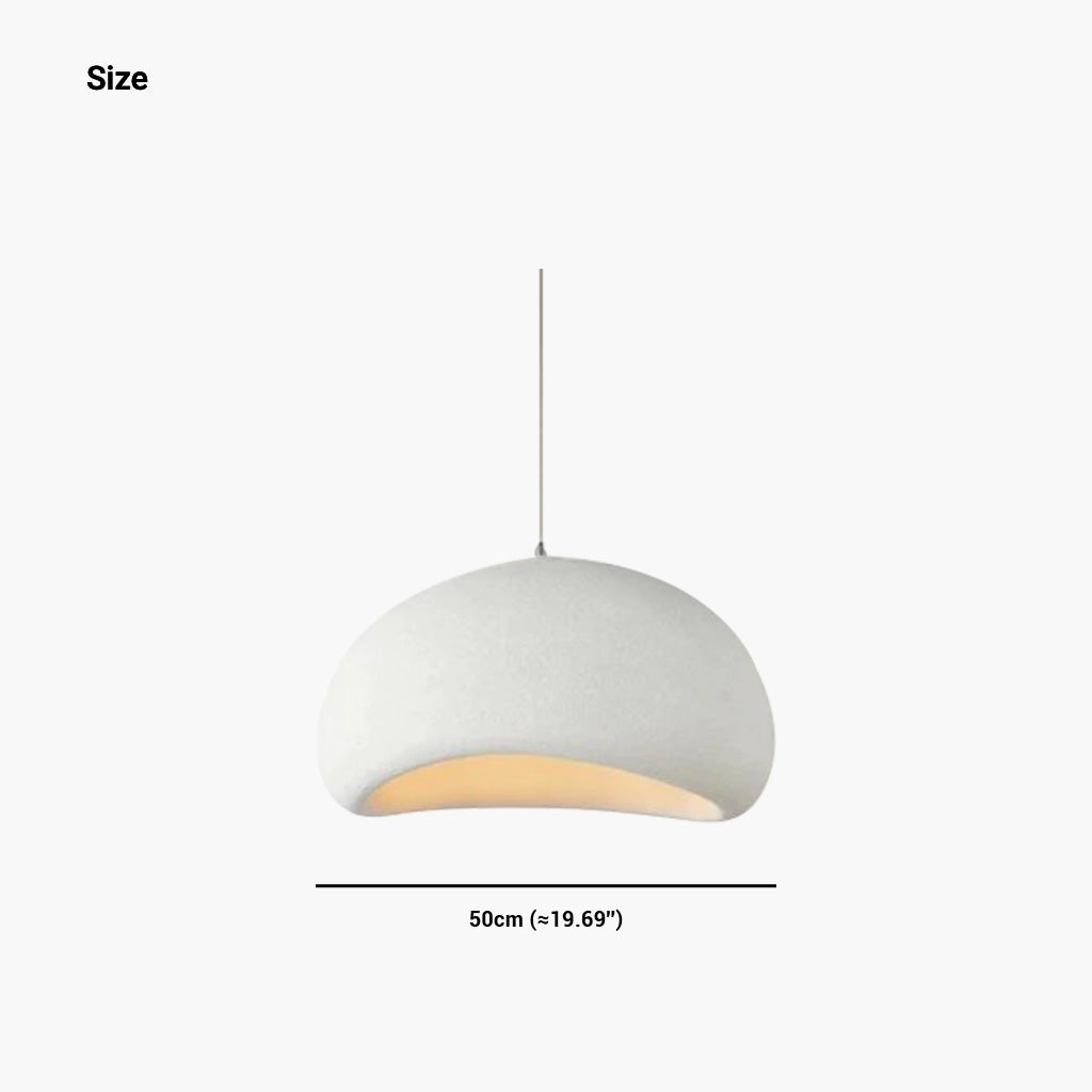 Pendant Ceiling Light Cloud Minimalist Japanese Wabi-Sabi, 3 Colors