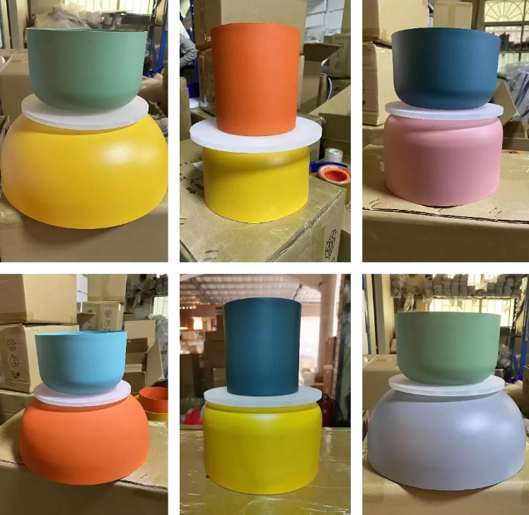 Nordic Colorful Macaron 1-Light LED Pendant Light