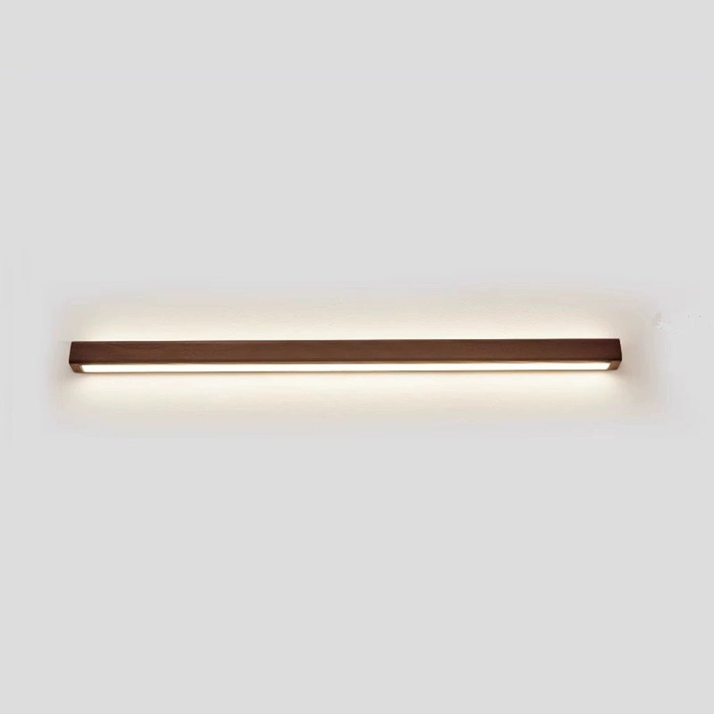 Wall Mounted LED Light Bar Linear Wood Lamp