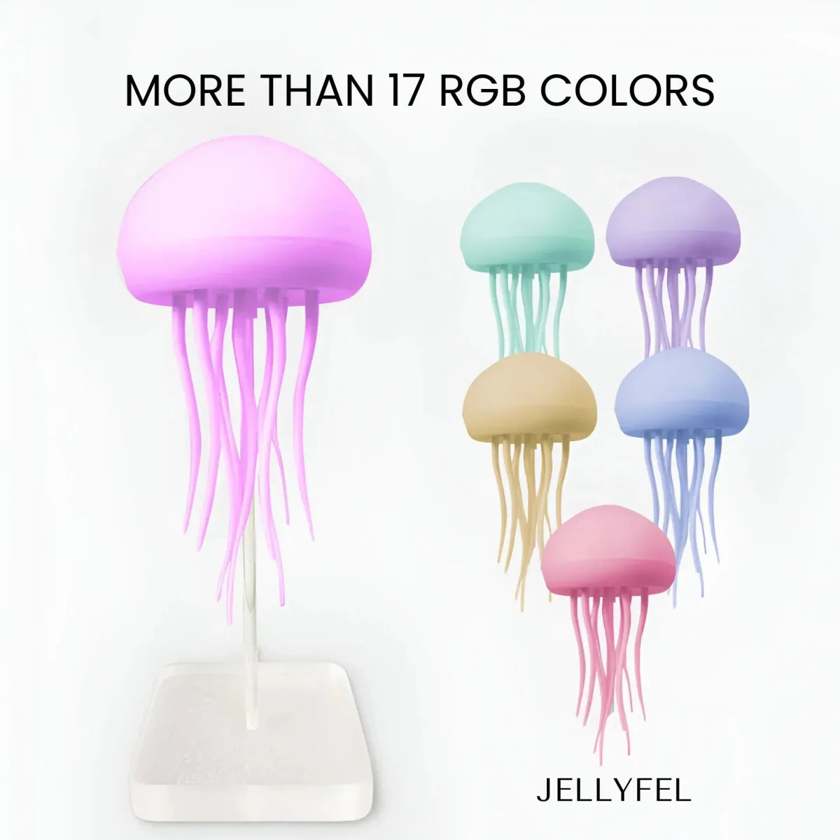 The Original JellyBeat | Smart Colorful LED Dancing Jellyfish Lamp