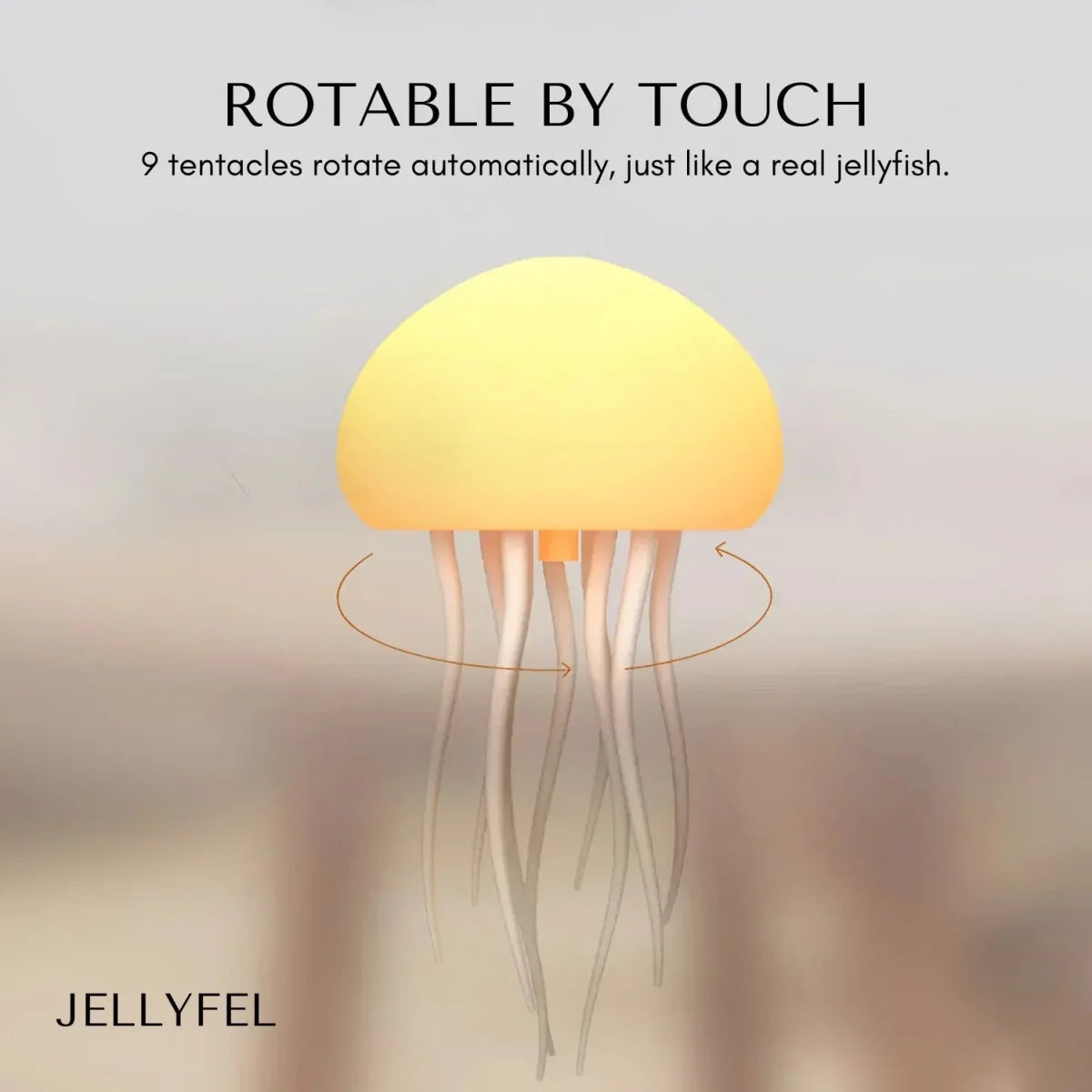 The Original JellyBeat | Smart Colorful LED Dancing Jellyfish Lamp