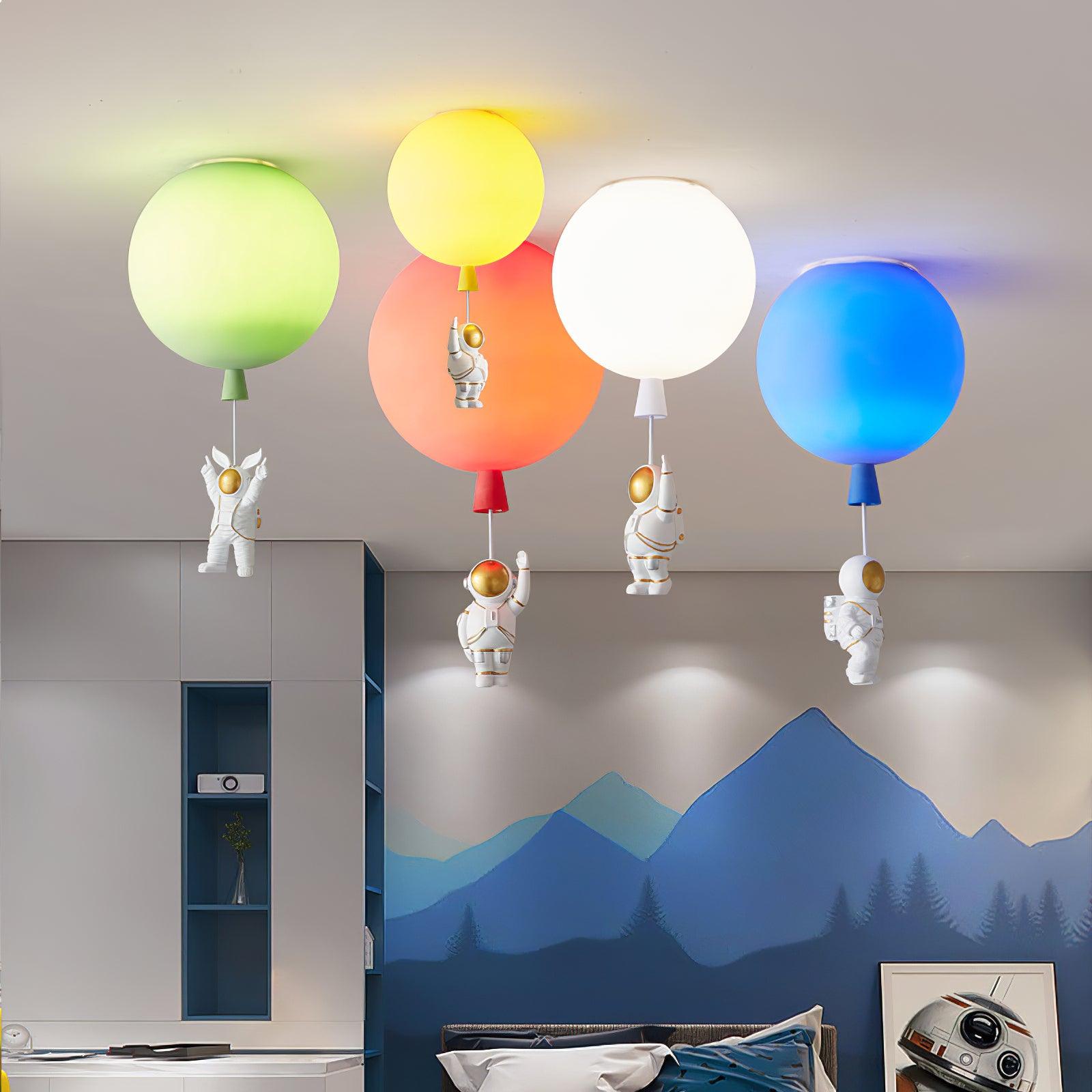 Fateh Modern Moon/Astronauts LED Ceiling Light