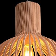 Handmade Wooden Pendant Light